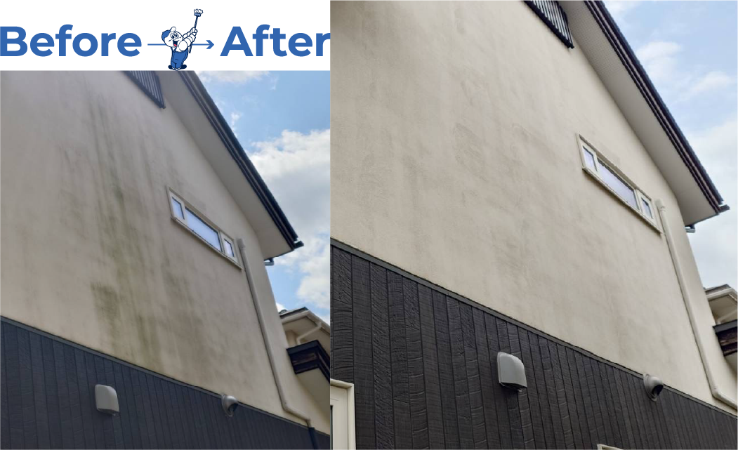 外壁洗浄 after